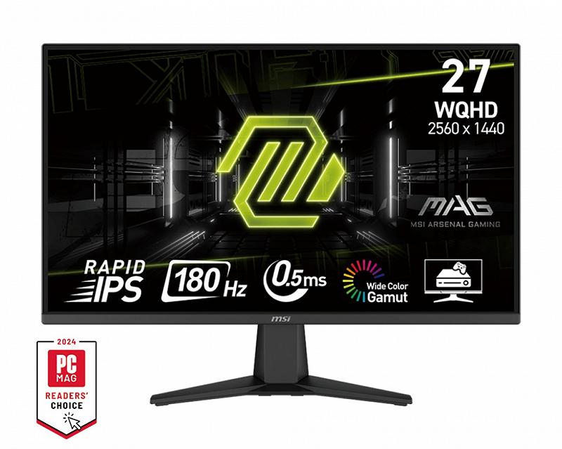 27.0” MSI VA LED MAG 275QF QHD Black (0.5ms, 10...